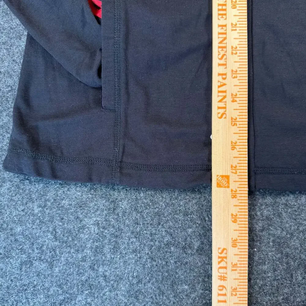 True Religion World Tour Black and Red Stripe Track Jacket XL